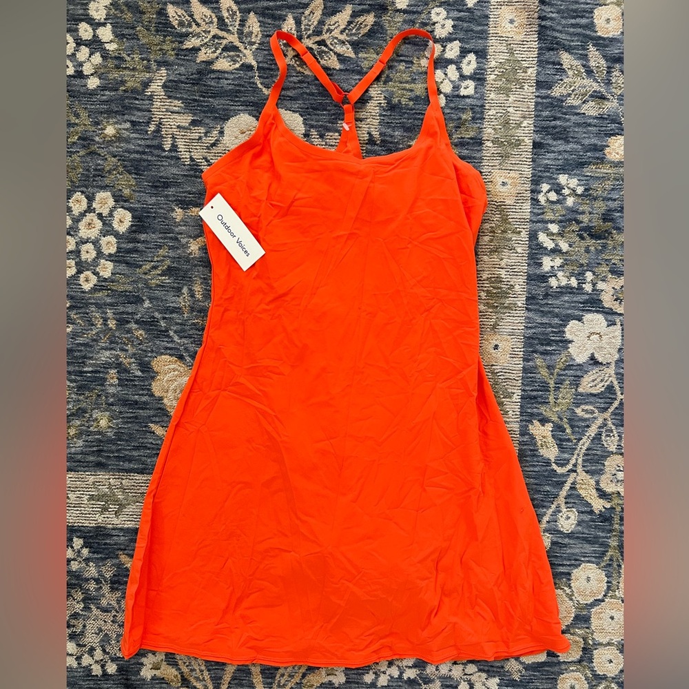 Outdoor Voices Orange Dress